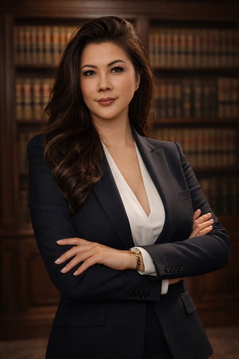 Mai Vu, Esq. in her office
